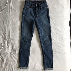Calvin Klein High Rise Dark Wash Skinny Jeans